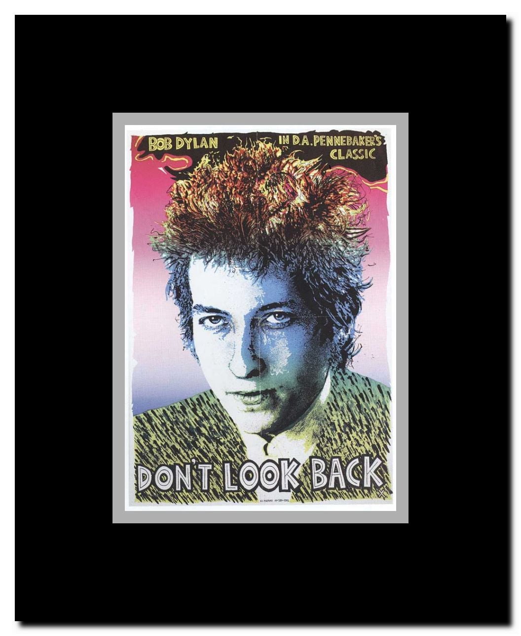 Dont Look Back Framed Movie Poster