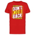 thumbnail image 1 of Dont Look Back Urban Street Tee Men's -Image by Shutterstock, 1 of 2