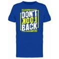 thumbnail image 1 of Dont Look Back Urban Street T-Shirt Men -Image by Shutterstock, Male x-Large, 1 of 2