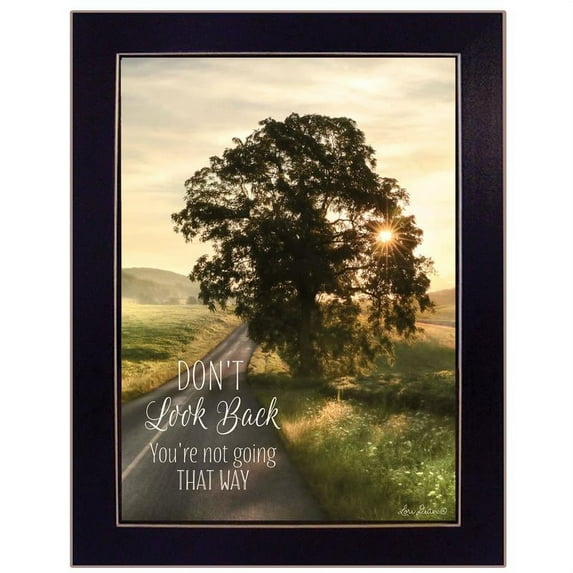 Dont Look Back by Lori Deiter by Lori Deiter Printed Art Wood Multi-Color