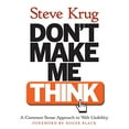 thumbnail image 1 of Pre-Owned Don't Make Me Think! A Common Sense Approach to Web Usability (Paperback) 0789723107 9780789723109, 1 of 1