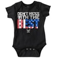 thumbnail image 1 of Dont Mess With Best US Navy Flag Romper Boys or Girls Infant Baby Brisco Brands 12M, 1 of 6