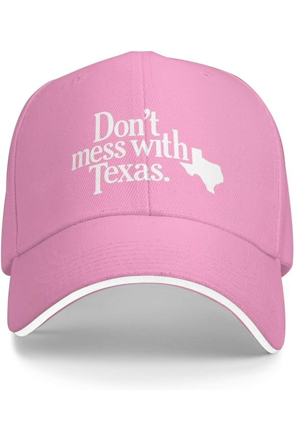 Dont Mess with Texas Trucker Hat Baseball Cap Funny Outdoor Travel Dad Caps