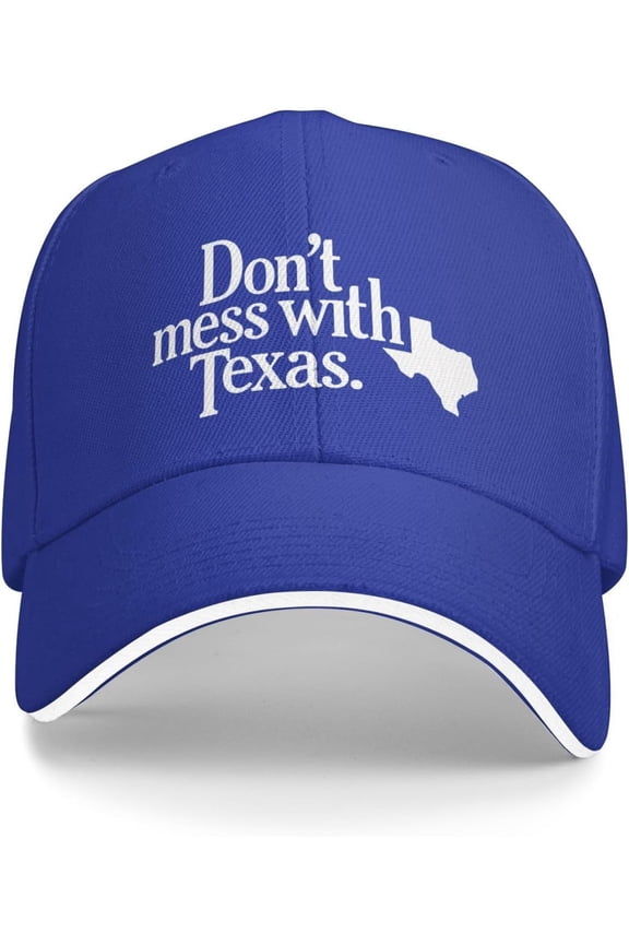 Dont Mess with Texas Trucker Hat Baseball Cap Funny Outdoor Travel Dad Caps
