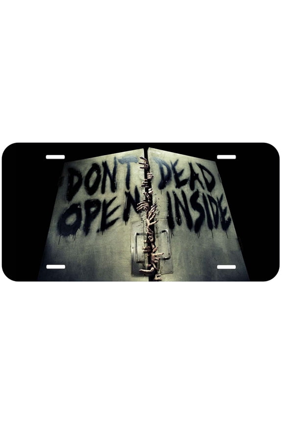 Dont Open Dead Inside Novelty Car Auto License Plate