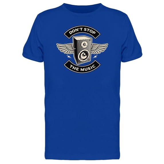 Dont Stop The Music Graphic Tee Men's -Image by Shutterstock