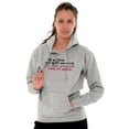 thumbnail image 1 of Dont Succeed Fix Ponytail Start Again Hoodie Sweatshirt Women Brisco Brands M, 1 of 4