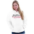 thumbnail image 1 of Dont Succeed Fix Ponytail Start Again Hoodie Sweatshirt Women Brisco Brands S, 1 of 4