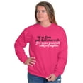 thumbnail image 1 of Dont Succeed Fix Ponytail Start Again Women Plus Size Crewneck Sweatshirt Brisco Brands 3X, 1 of 5
