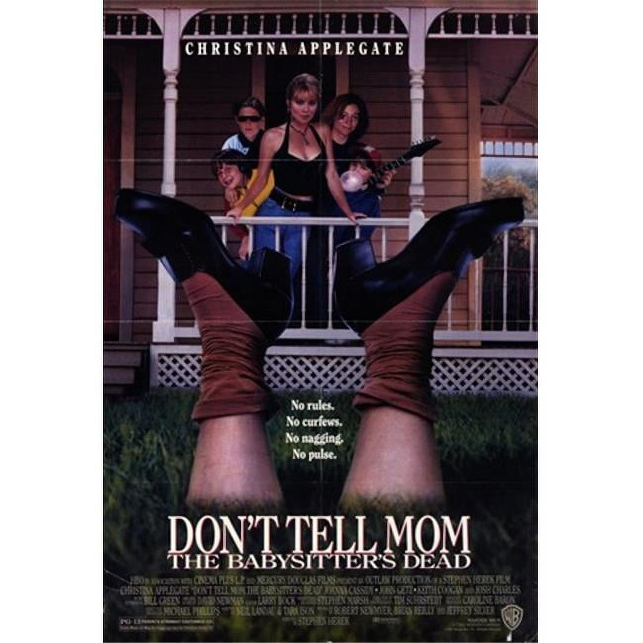 Dont Tell Mom the Babysitters Dead Movie Poster 11 x