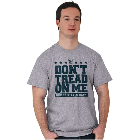 Dont Tread On Me United States Navy Men's Graphic T Shirt Tees Brisco Brands 2X