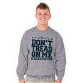 thumbnail image 1 of Dont Tread On Me United States Navy Unisex Plus Size Sweatshirt Brisco Brands 2X, 1 of 5