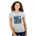 thumbnail image 1 of Dont Tread On Me United States Navy Women's T Shirt Ladies Tee Brisco Brands L, 1 of 5