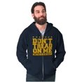thumbnail image 1 of Dont Tread On Me United States Navy Zip Up Hoodie Men's Women's Brisco Brands L, 1 of 6