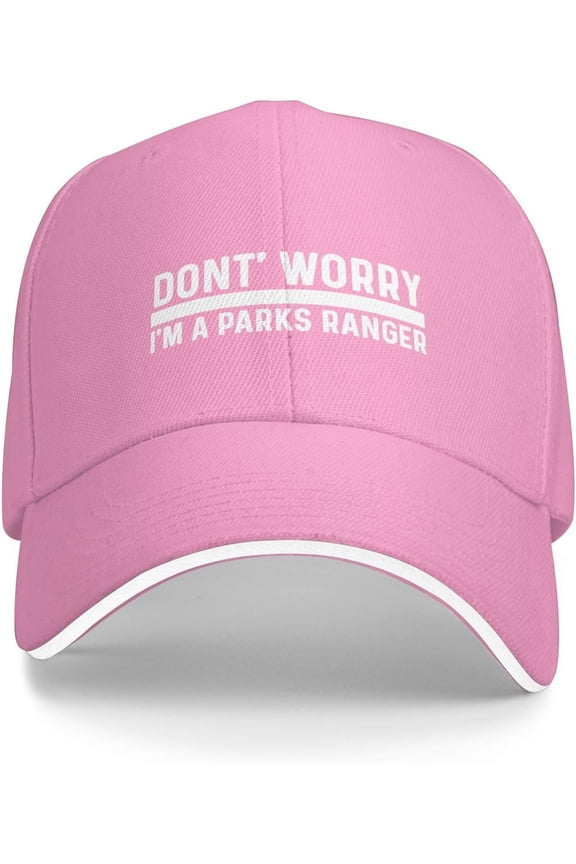 Dont' Worry I'm A Parks Ranger Hat Men Baseball Hat Graphic Hat