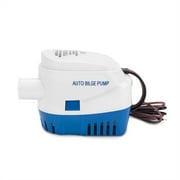 Dontmiss Automatic Submersible small Boat Bilge Pump 12v 1100gph Auto with Float Switch 1 1/8 inch 29mm Outlet Dia