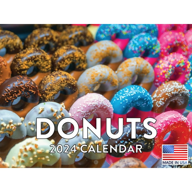 Donut 2024 Wall Calendar