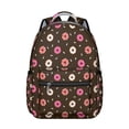 thumbnail image 1 of Donut Backpack for Students - Durable & Fashionable School Bag for College & Work, Trendy Donut Print, Large Capacity, Comfortable Fit, Awesome Donut Gift, 1 of 6