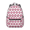 thumbnail image 1 of Donut Backpack for Work & School - Trendy & Functional Bookbag, Donut-Themed Print, Spacious Compartment, Lightweight, Great for Everyday Carry, 1 of 6