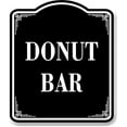 thumbnail image 1 of Donut Bar BLACK Aluminum Composite Sign, 20"24", 1 of 5