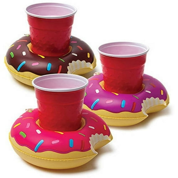 Donut Beverage Boats, Set of 3