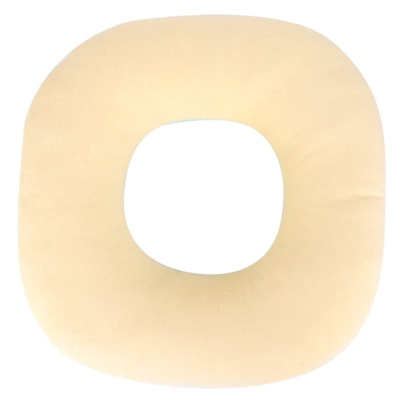 Donut Butt Pillows for Sitting Pressure Ulcer Bed Sore Cushions for Butt Medical Seat Cushion Pregnancy Postpartum Decubitus Perineal Tailbone Pain Doughnut Chair Pads (XL Yellow)