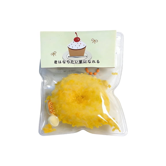 Donut and Cake Decompression Squeeze Fidget Set, Soft Rebound TPR Sensory Tool for Tension Relief, Creative Pastry Style Stress Relief Novelty Accessory Cake