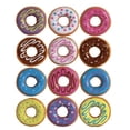 thumbnail image 1 of Donut Charms 1 Dozen PVC Donuts with Ball Chains, 1 of 2