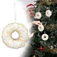 thumbnail image 1 of Donut Christmas Tree Ornament - Donut Tree Topper And Dessert Style Christmas Decorations For Holiday Tree Hanging, 1 of 6
