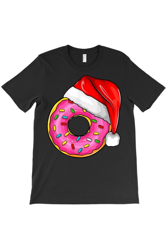 Donut Christmas Xmas Doughnut Women Kids Men Themed Funny and Cute H17189 Unisex T-Shirt, Up to 5XL Available