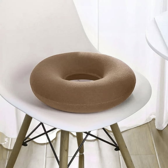 Donut Cushion, Donut Pillow Tailbone Pain Relief Cushion - Hemmoroid Pillow Cushion for Hemorrhoid Treatment, Prostate, Bed Sores, Pregnancy, Post Natal & More. Firm Density Tailbone Cushion