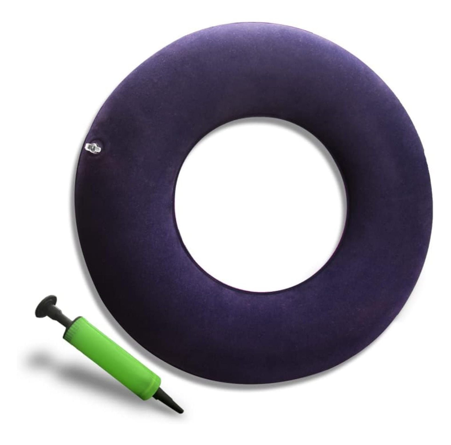 Donut Cushion (Inflatable) for hemorrhoid Pain Relief relieves