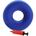 thumbnail image 1 of Donut Cushion Seat,Inflatable Ring Cushion with a Pump,Donut Pillow for Tailbone Pain,Hemorrhoid Seat Pillow,Round Wheelchairs Seat Cushion for Home,Car or Office (Blue), 1 of 6