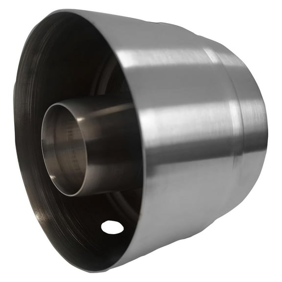 Donut Cutter - Stainless Steel Steel w/Electroplated Finish - 3" Silver