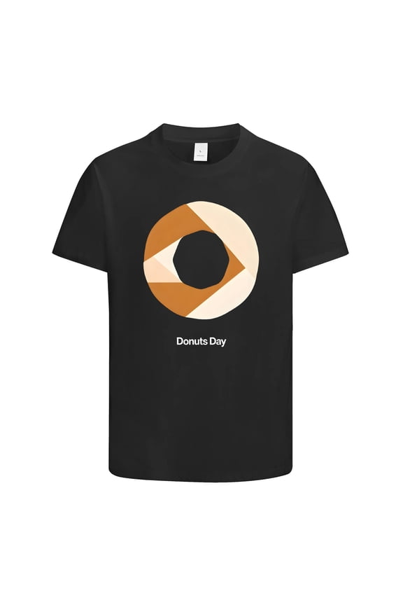 Donut Day Shirt for Men and Women, Funny Donut Shirt for Dessert Lovers, Novelty Donuts T shirt with Creative Patterns, Funny Doughnut Graphic Tee for Party, Donuts Bakery Shirt for Holiday (3XL)