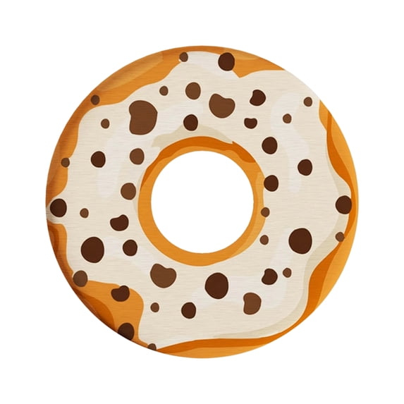 Donut Diatomite Absorbent Coaster Heat Resistant Cup Mat For Office Home Tabletop 1 Pack