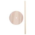 thumbnail image 1 of Sturdy Wooden Donut Stand for Display Use Khaki Color Suitable for Parties and Weddings 7.5 Inches, 1 of 6
