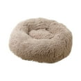 thumbnail image 1 of Donut Dog Cat Bed, Anxiety Calming Round Pet Bed For Small Dogs, Washable Faux Donut Pad Bed For Small And Medium Pet, 1 of 3