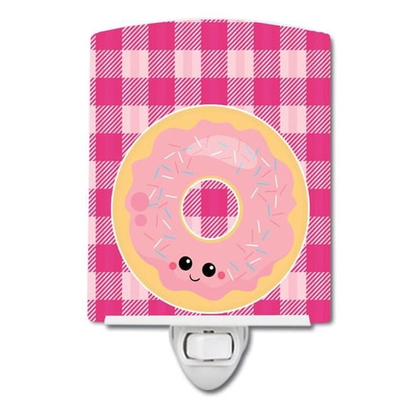 Donut Face Ceramic Night Light
