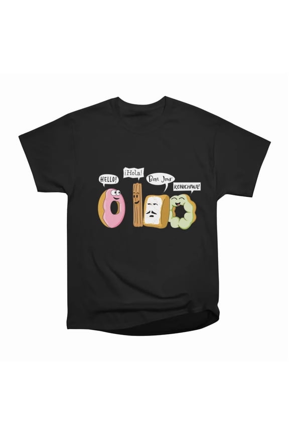 Donut Greetings T-Shirt Tee Gift For Him Merch For Her Apparel For Friend