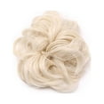 thumbnail image 1 of Donut Hair Bun Extension Chignons Hair Piece Wig Hairpiece Hair Bun Extensions Wavy Curly Messy, 1 of 5