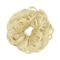 thumbnail image 1 of Donut Hair Bun Extension Chignons Hair Piece Wig Hairpiece Hair Bun Extensions Wavy Curly Messy, 1 of 6