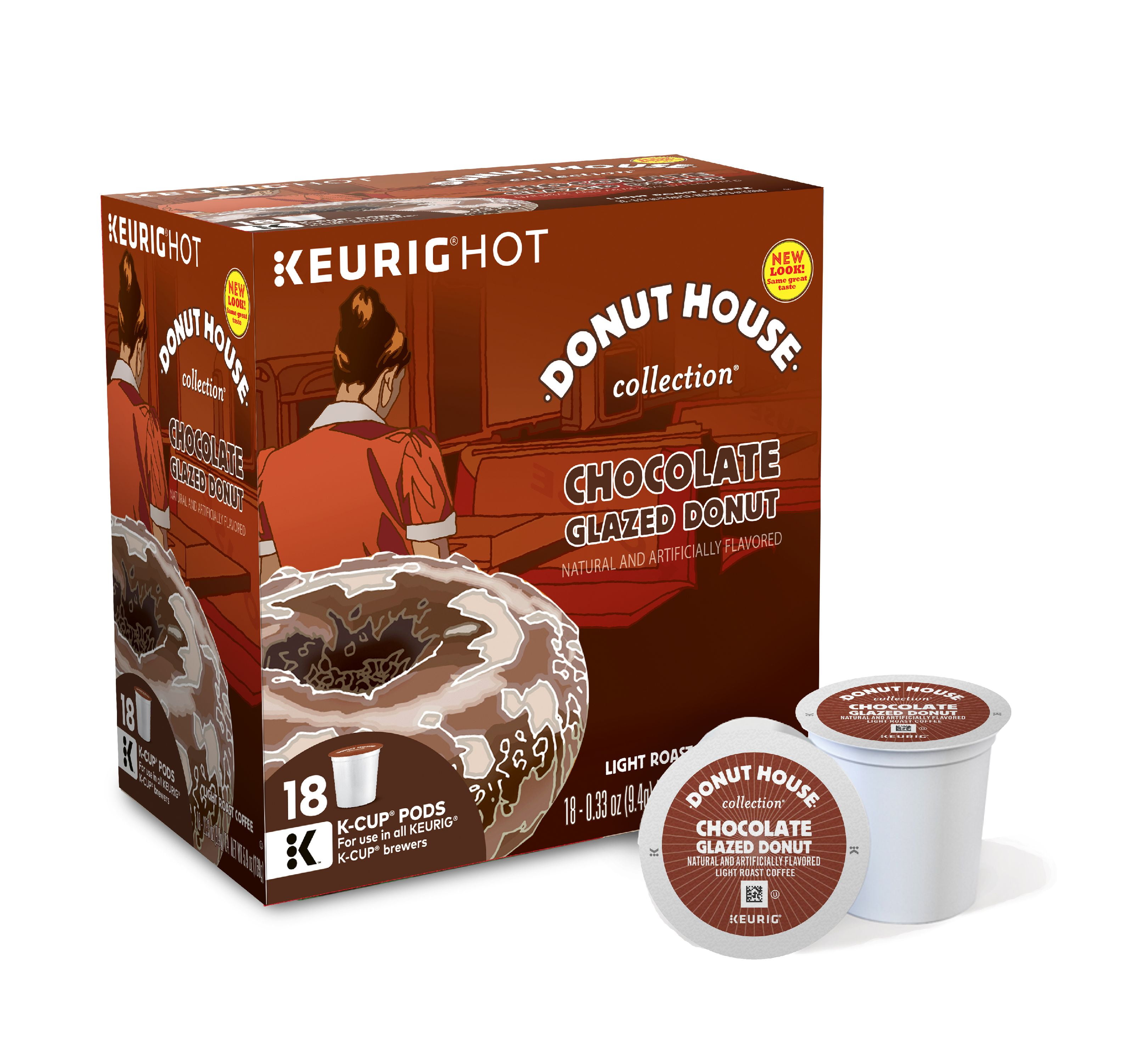 Donut house chocolate glazed donut hotsell