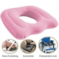 thumbnail image 1 of Inflatable Seat Cushion Donut Seat Cushion for Tailbone and Bed Sores,Donut Pillow ,Relieve Pressure Donut Seat Cushion for Sitting- for Home,Car,Office, 1 of 12
