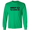 thumbnail image 1 of Donut Judge Me Adult Long Sleeve T-shirt, 1 of 3