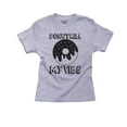 thumbnail image 1 of Donut Kill My Vibe - Funny Don't Kill Girl's Cotton Youth Grey T-Shirt, 1 of 2
