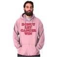 thumbnail image 1 of Donut Let Breast Cancer Win Hoodie Sweatshirt Women Brisco Brands 2X, 1 of 6