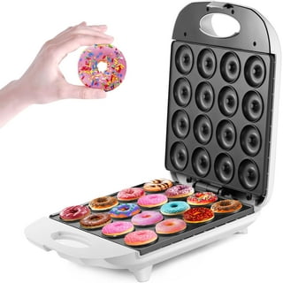 Courant Mini Donut Maker Machine, Makes 7 Doughnuts - Red : Target