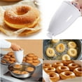 thumbnail image 1 of Donut Maker Verdsylv Diy Donut Maker Baking Tool - Plastic Machine for Homemade Pastries, Fun & Easy to Use, Perfect for Family Kitchen Activities & Creative Desserts, Baking Tool, White, 1 of 8