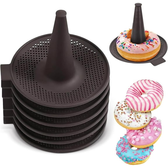 Donut Mold For Baking,Bagel Pan Set,6 Pieces Silicone Molds For Bagel And Doughnut Cake Pans - Send Goods From Local Warehous